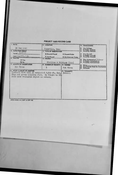 First page of 1963-11-9737475-Knoxville-Tenn
