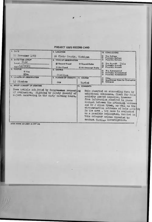 First page of 1963-11-9737165-StClairCounty-Michigan