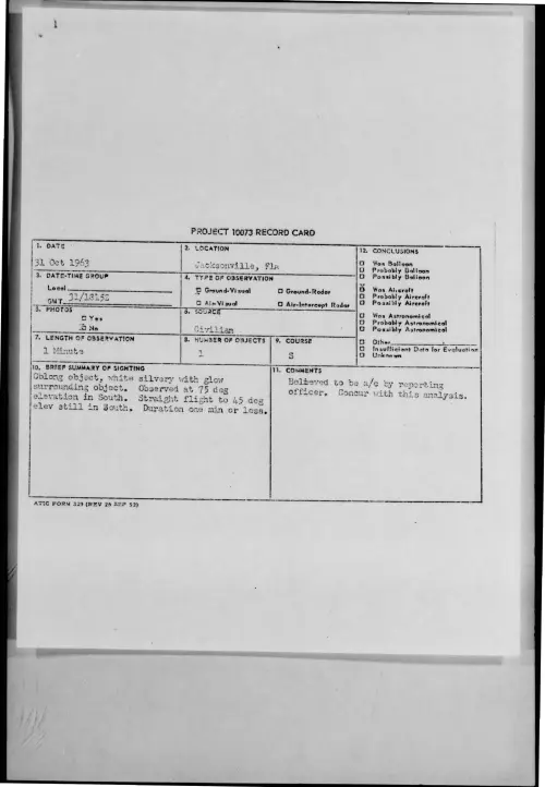 First page of 1963-10-9736319-Jacksonville-Fla