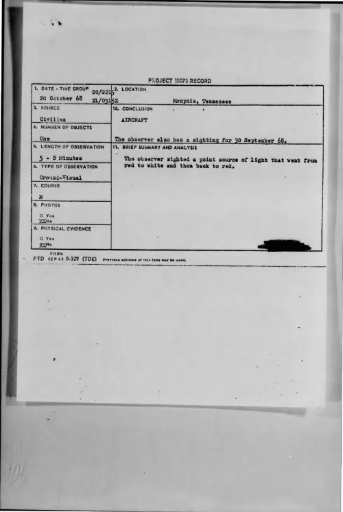 First page of 1968-10-9678346-Memphis-Tennessee