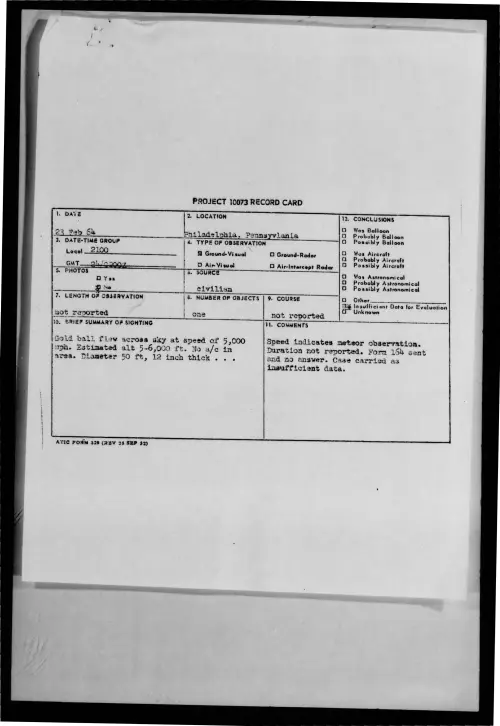 First page of 1964-02-9740046-Philadelphia-Pennsylvania