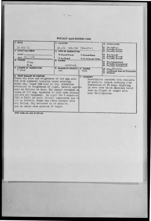 First page of 1963-09-9734579-34-14N125-29W-Pacific-