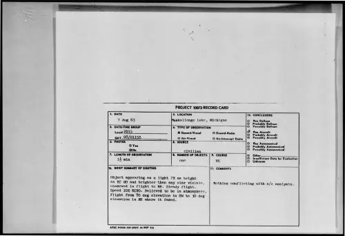 First page of 1963-08-8683206-MuskallongeLake-Michigan