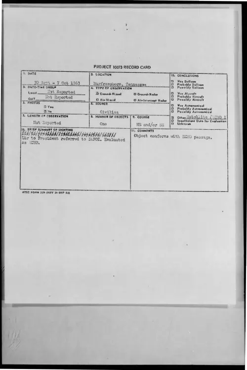 First page of 1963-09-9734829-Murfreesboro-Tennessee