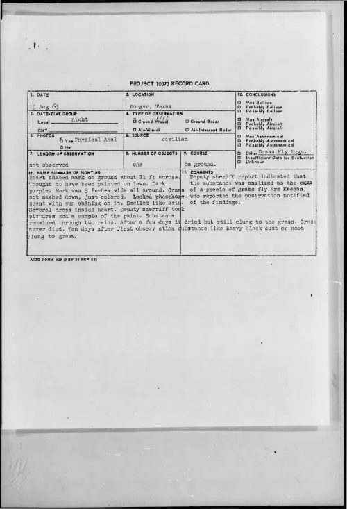 First page of 1963-08-8687312-Borger-Texas
