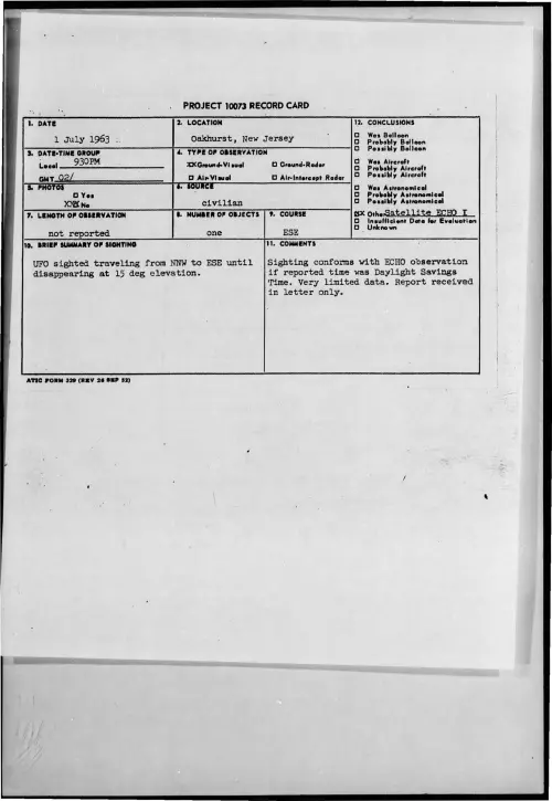 First page of 1963-07-8672217-Oakhurst-NewJersey