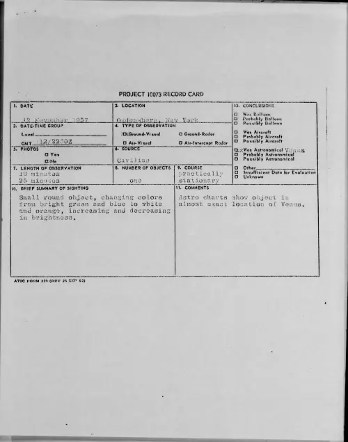 First page of 1957.11 - 6782778 - Ogdensberg, New York