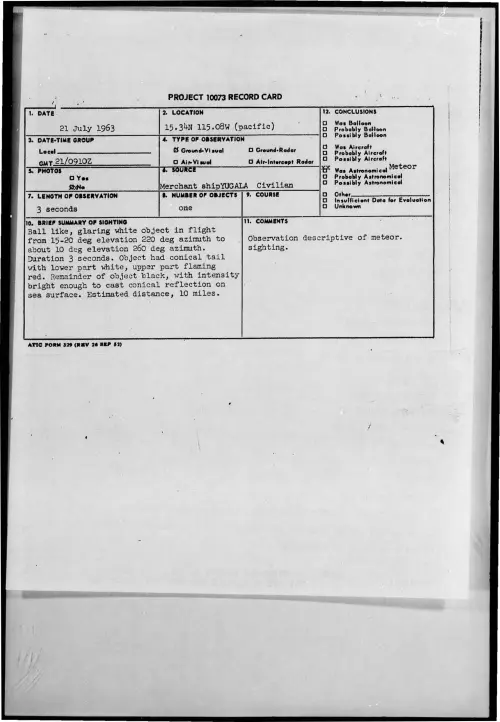 First page of 1963-07-8677466-15-34N115-08W-pacific-