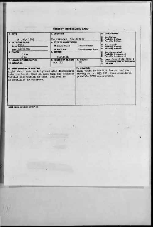 First page of 1963-07-8674409-EastOrange-NewJersey
