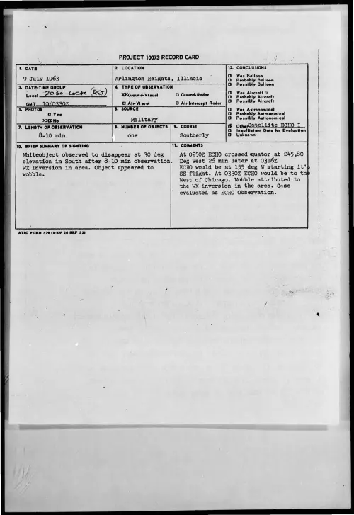 First page of 1963-07-8673527-ArlingtonHeights-Illinois