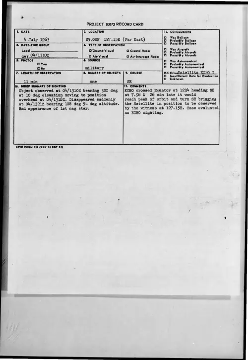 First page of 1963-07-8672713-25-02N127-15E-FarEast-