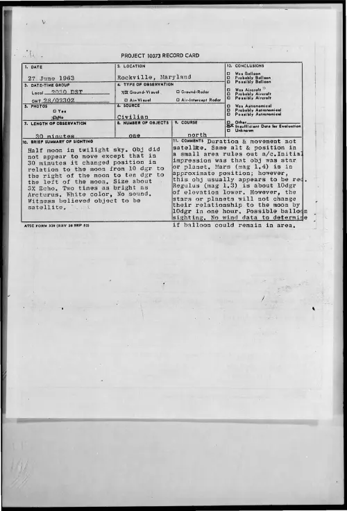 First page of 1963-06-8671620-Rockville-Maryland