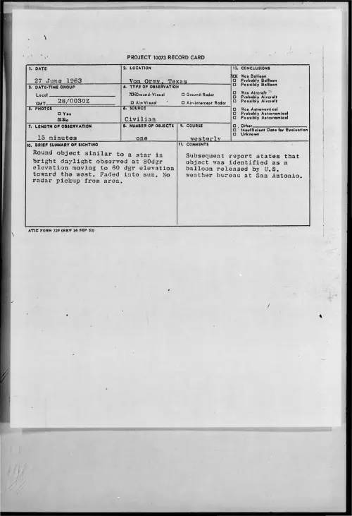 First page of 1963-06-8671251-VonOrmy-Texas