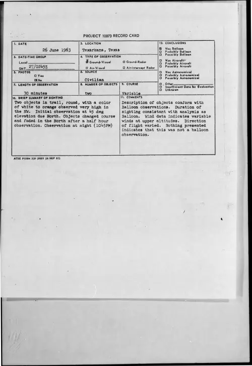 First page of 1963-06-8670308-Texarkana-Texas