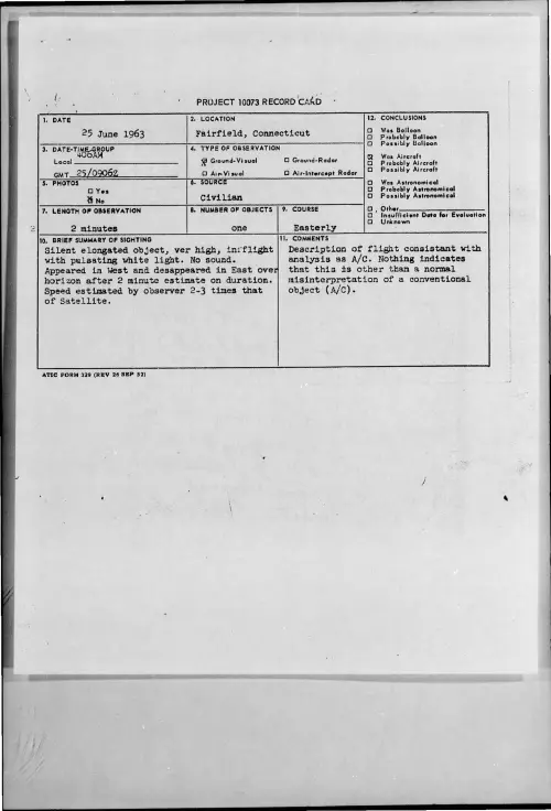 First page of 1963-06-8668953-Fairfield-Connecticut