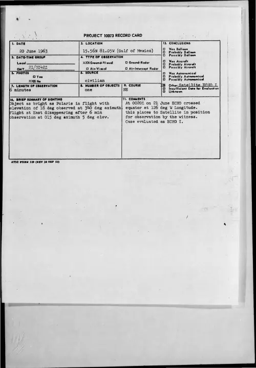 First page of 1963-06-8667980-15-56N81-05W-GulfOfMexico-