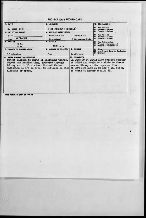First page of 1963-06-8667885-NofMidway-Pacific-