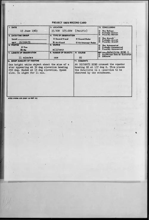 First page of 1963-06-8663107-33-40N175-00W-Pacific-