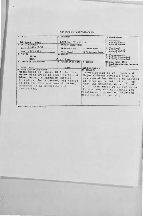 First page of 1963-04-9317171-Lorton-Virginia