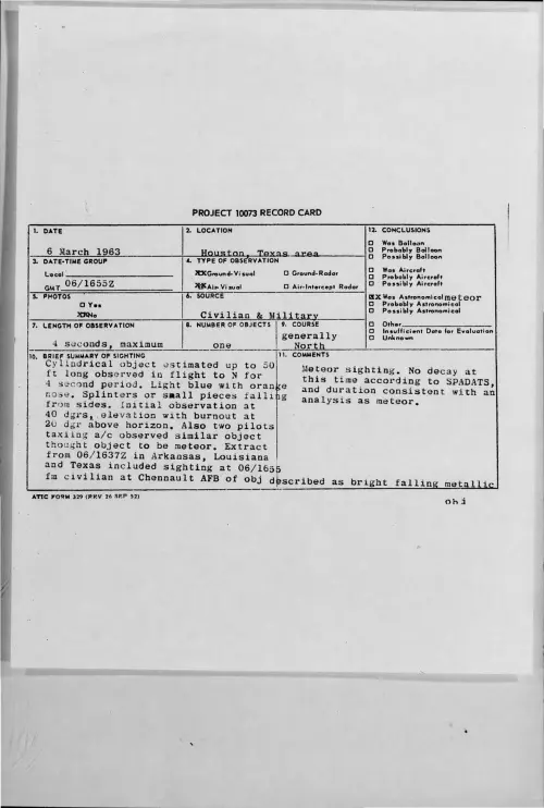 First page of 1963-03-9316835-Houston-Texasarea