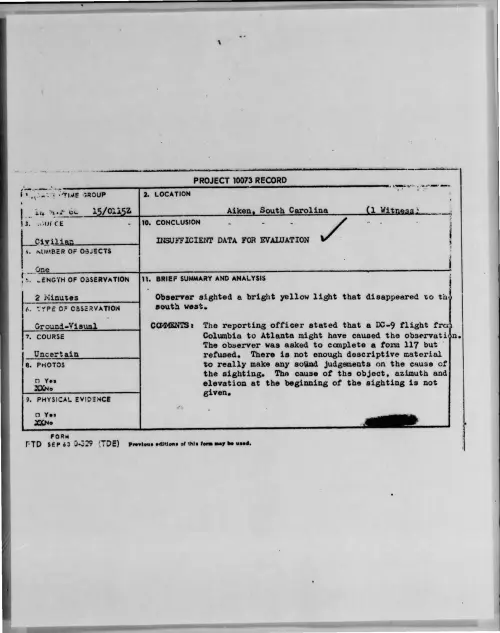 First page of 1968-03-6965013-Aiken-SouthCarolina