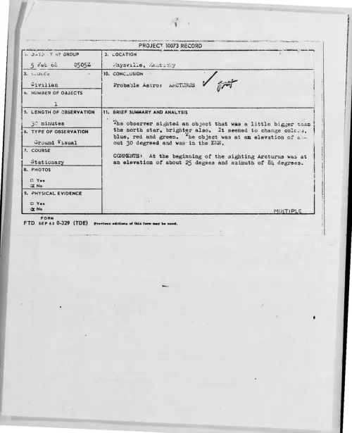 First page of 1968-02-6889785-Kaysville-Kentucky