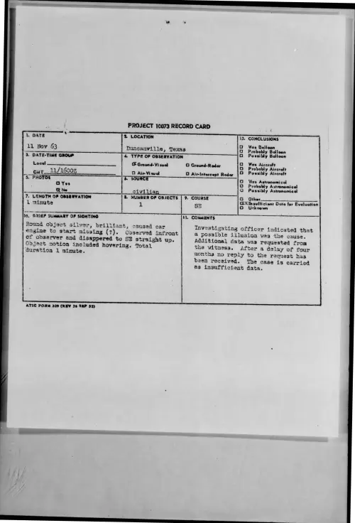 First page of 1963-11-9737092-Duncanville-Texas