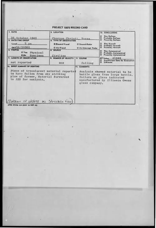 First page of 1962-10-9316097-ChorpusChristi-Texas