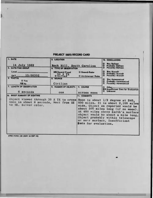 First page of 1962-07-8682007-RockHill-SouthCarolina