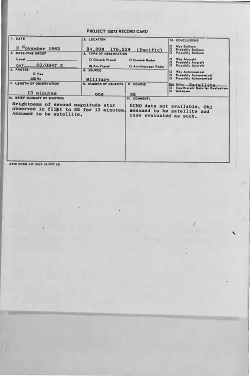 First page of 1962-11-9316201-34-00N176-25W-Pacific-