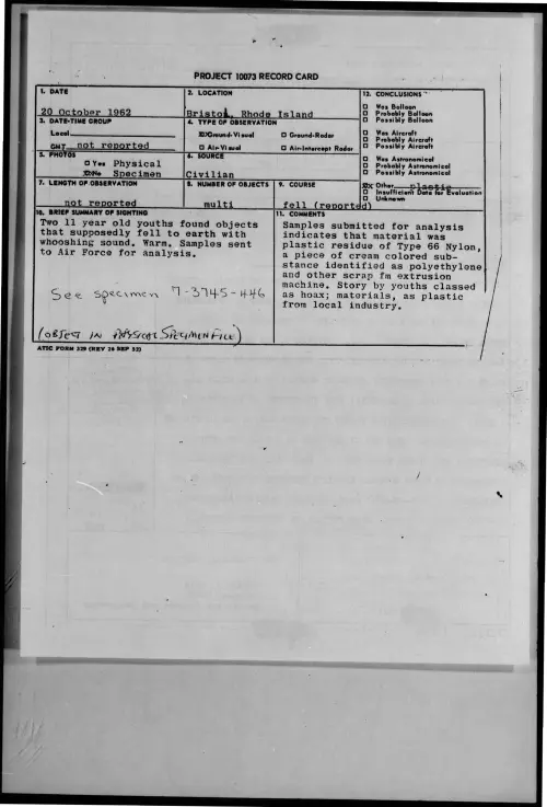 First page of 1962-10-8726482-Bristol-RhodeIsland
