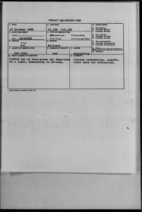 First page of 1962-10-8726454-37-12N173-12W