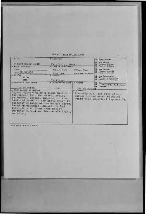 First page of 1962-09-8724324-Fairfield-Iowa