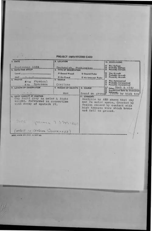 First page of 1962-09-8723343-Snohomish-Washington