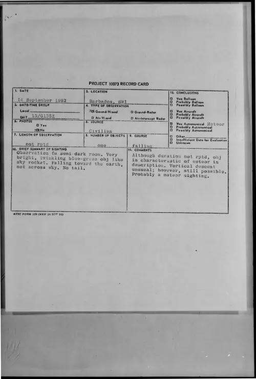 First page of 1962-09-8724012-Barbados-BWI