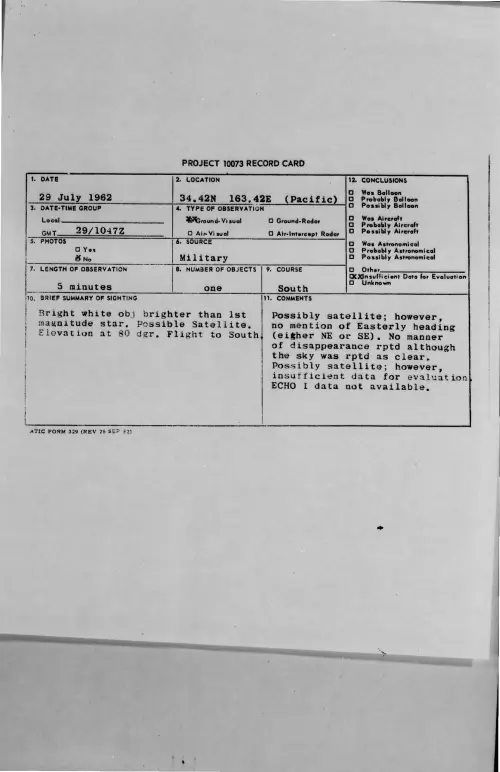 First page of 1962-07-8686392-34-42N163-42E-Pacific-