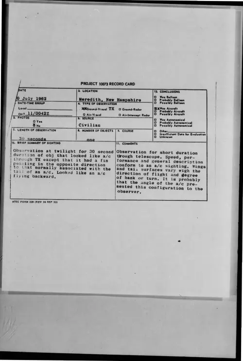 First page of 1962-07-8679506-Meredith-NewHampshire