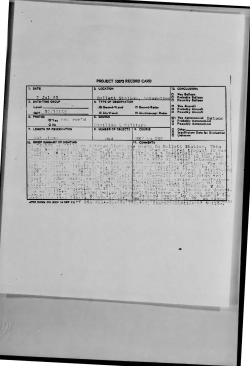 First page of 1962-07-8677677-HallettStation-Antarctica
