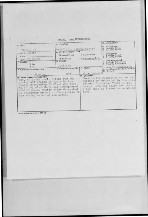 First page of 1962-05-8666103-Westfield-Massachusetts