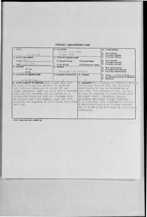 First page of 1962-03-8645894-WadenaAFS-Minn