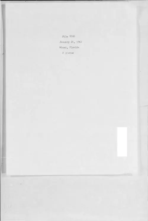 First page of 1962-01-6976909-Miami-Florida-7788-