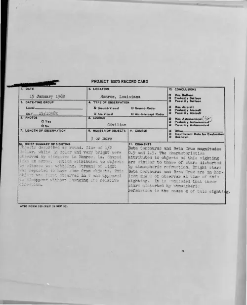 First page of 1962-01-8702046-Monroe-Louisiana