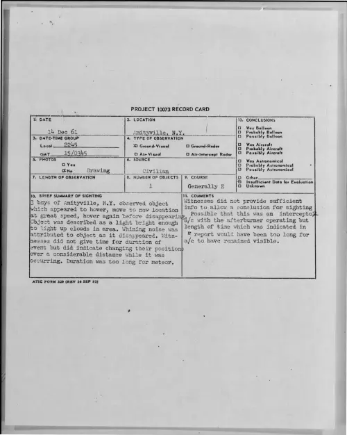 First page of 1961-12-8699248-Amityville-N-Y
