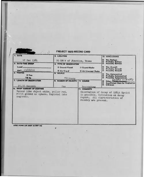 First page of 1961-12-8698763-20NMWofJunction-Texas