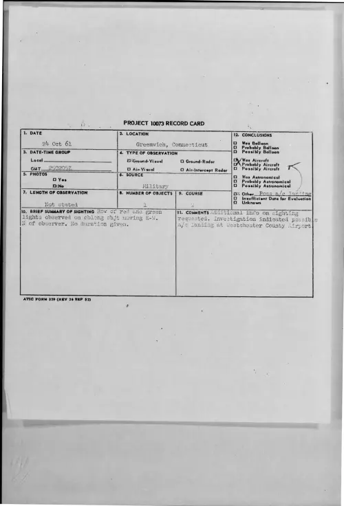 First page of 1961-10-8694096-Greenwich-Connecticut