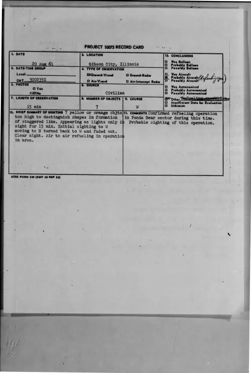 First page of 1961-08-8300385-GibsonCity-Illinois