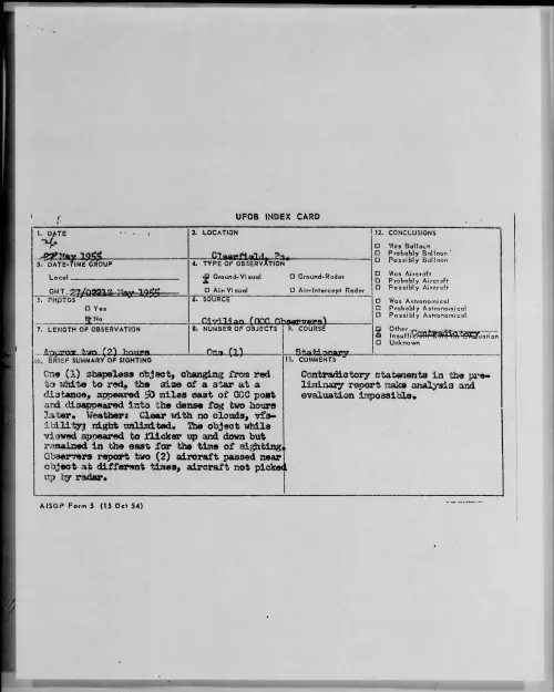 First page of 1955.05 - 6963886 - Clearfield, Pa