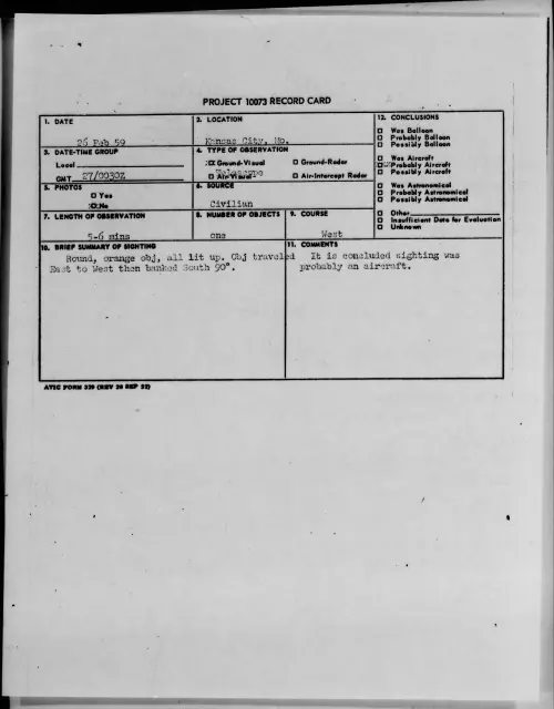 First page of 1959.02 - 9079163 - Kansas City, Mo