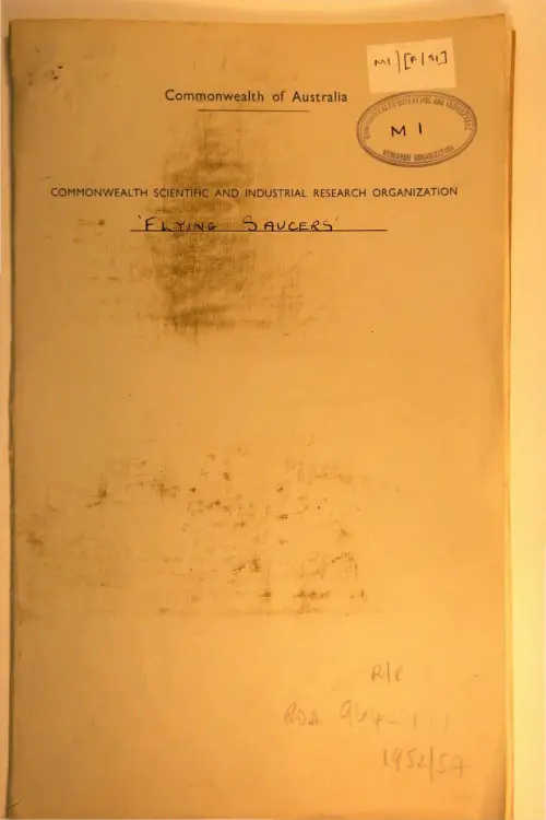 First page of AustralianUFOFiles - A9778_M1-F-31_3201258