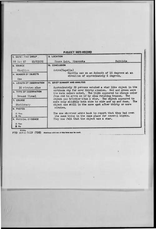 First page of 1967-08-7406670-MooseLake-Minnesota